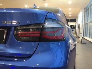 BMW 3シリーズ F30 セダン F80/M3 前期/後期 純正部品 LCI フルLED ブラックライン リヤ/リア テールライト/ランプ 左右4点セット 未使用品