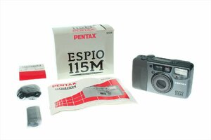 ペンタックス PENTAX ESPIO 115M / ZOOM LENS 38-115mm フィルムカメラ コンパクトカメラ 箱付 動作確認済 3158bz