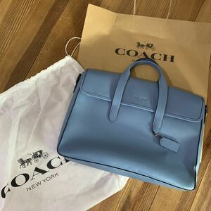 新品未使用　coach コーチ　サリバン ポートフォリオ ブリーフ　ビジネスバッグ　定価121000円　ショルダー　斜め掛け　3WAY仕様