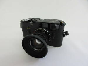 (1-18)【シャッターOK】Leica/ライカ M4 オリジナルブラックペイント M4-1266481/SUMMICRON 50mm F2 2339415