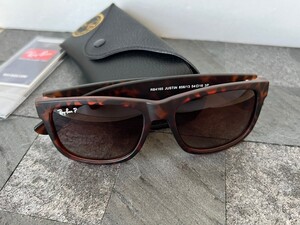 レイバン Ray-Ban サングラス ジャスティン ポラライズド アイウェア 偏光レンズ ベッコウ 