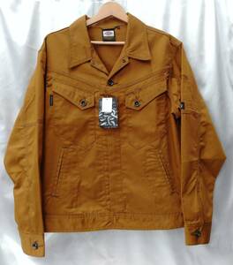 美品 未使用 Dickies ディッキーズ WORK JACKET ワークジャケット ジャケット サイズ LL ジップアップ カーキ色 メンズ