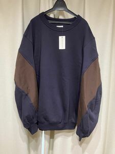 ドリスヴァンノッテン　24aw バイカラースウェット 新品タグ付　dries van noten hax