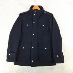 美品✨BURBERRY　ブラックレーベル　メルトンジャケット　濃紺　M