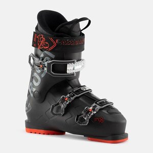 1440904-ROSSIGNOL/EVO 70 BLACK メンズ スキーブーツ ワイド 3バックル 初級/275