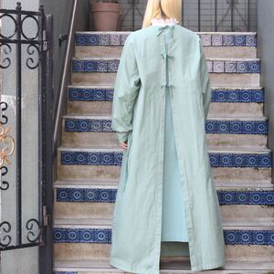 EU VINTAGE CZECH MILITALY HOSPITAL SURGICAL GOWN ONE PIECE/ヨーロッパ古着チェコ軍ホスピタルサージカルガウンワンピース