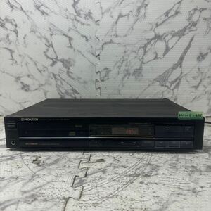 MYM5-497 激安 PIONEER COMPACT DISC PLAYER PD-6030 CDプレーヤー 通電OK 中古現状品 ※3回再出品で処分