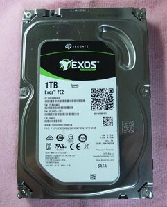 3.5インチ HDD 1TB Seagate　シーゲート 使用時間 44,660H