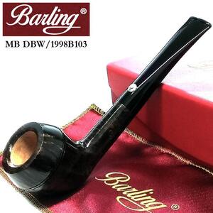 パイプ 本体 高級 バーリング Barling メルボーン スターリングシルバー 天然木 ライオン タバコ 9mm 天然木 MARYLEBONE 純銀