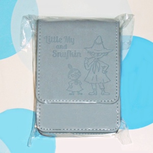 未使用品★MOOMIN スナフキンの小物入れ・水色・非売品 スマートマルチケース２