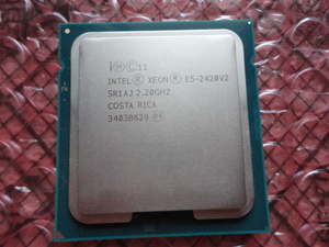 INTEL Xeon 2.20GHZ E5-2420V2 SR1AJ 他CPU出品中