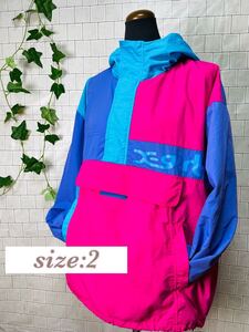 【オープン記念特別価格】★レディース X-girl CRAZY COLOR ANORAK エックスガール コート/ジャケット ナイロン ブルゾン 181024-043