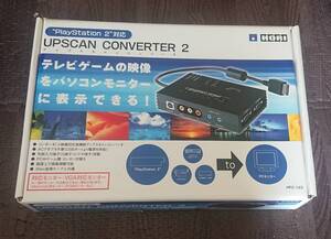 HORI ホリ UPSCAN CONVERTER 2 アップスキャンコンバータ2 HP2-143 PS2 プレイステーション2 XBOX 対応 PCモニター 接続