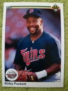 ★KIRBY PUCKETT UPPER DECK 1990 #236 MLB カービー パケット MINNESOTA TWINS ミネソタ ツインズ UD HOF