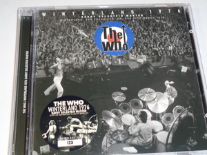 THE　WHO/WINTERLAD 1976 　2CD