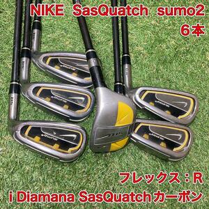 NIKE SQ sumo2 アイアン6本　ナイキ　サスクワッチ　ゴルフ