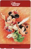 テレカ テレホンカード ミッキー＆ミニー Disney FAN DK024-1006