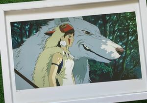 【激レア】ジブリ　もののけ姫　ポスター　宮崎駿　カレンダー　2009年　STUDIO GHIBLI 検)セル画　原画　ポストカード　イラスト