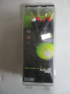 ◆XBOX コンポーネント AVパック◆未開封品保管品 XBOX マイクロソフト microsoft AV Pack K03-00003 テレビゲーム♪2F-60604カナ