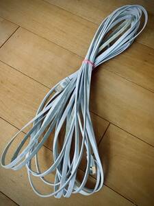 LAN ケーブル 　10M 現役中古　　CAT7 FLAT CABLE ROHS 