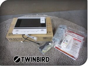 ■展示品■未使用品■TWINBIRD/ツインバード■防水■バスルーム■10V型■浴室テレビ■VB-BS103■14万■ymm3144m