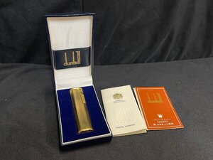 KK0612-46　dunhill　ガスライター　ゴールド色　ダンヒル　喫煙グッズ　喫煙具　煙草