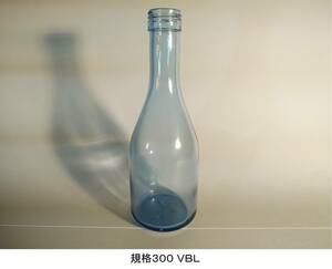 【未使用新品】一本あたり69.0円！！ ガラス細工・ガラス工芸の素材等に　300ml 薄紫びん 24本入り