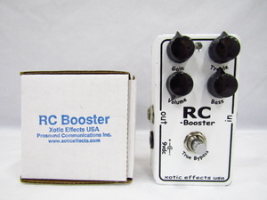 Xotic エキゾチック エフェクター RC Booster ブースター 箱説つき 動作確認済み 中古品 ★090113