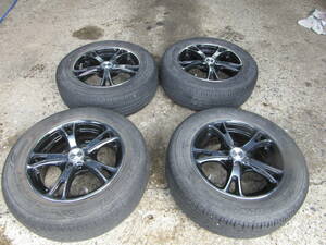 WORK　Script　14×5.5J　+22　4H　100　エナセーブ　185/65R14　4本セット