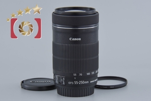 【中古】Canon キヤノン EF-S 55-250mm f/4-5.6 IS STM