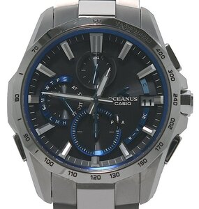 ★箱保付！良品！CASIO カシオ OCEANUS オシアナス Manta マンタ S4000シリーズ OCW-S4000-1AJF ソーラー メンズ★