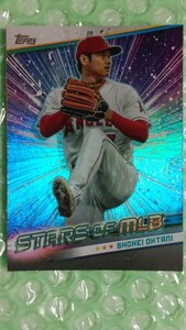 送料込即決 2024 Topps Series 1 Stars of MLB SMLB-21 Shohei Ohtani 大谷翔平 レインボーフォイル/ホロカード