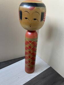 【日本伝統こけし】 弥次郎系 鎌田孝市 36cm