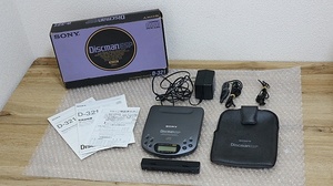 ★SONY CDウォークマン Discman D-321★U33