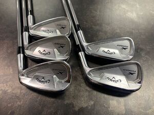 2021 キャロウェイ X FORGED STARアイアン 6I-PW フジクラ MC 80S for Callaway