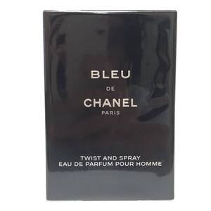 1円〜 未開封 3本 CHANEL BLEU DE CHANEL ブルードゥシャネル オードゥ パルファム トラベルスプレイ 20ml