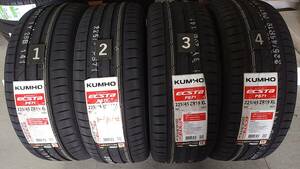 限定1セット 2024年 モデル 新品 クムホ エクスタ PS71　225/45R19 4本セット（ラスト4本） 　