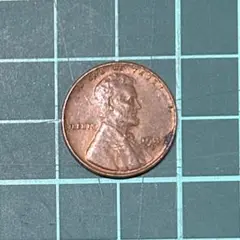 «匿名発送» 外国コイン アメリカ 麦ペニー 1セント 1947年