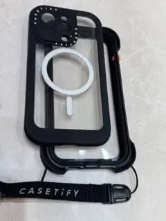 CASETiFY 防水ケース iPhone14 Pro用 黒 &ストラップ