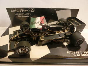 PMA 1/43　ロータス　ルノー　97T　＃11　エリオ・デ・アンジェリス　1985　＊おまけ付　＊美品　＊送料410円～ 　Lotus