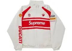 Supreme x Ducati Track Jacket "White" L