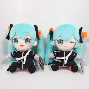 全2種セット 初音ミク オリジナルぬいぐるみ Fashion ～Punk～ 新品 タグ付き ぬいぐるみ プライズ タイトー