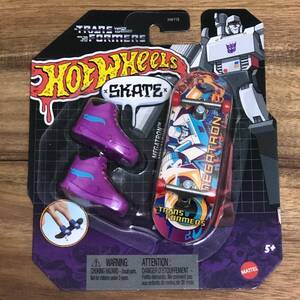 Hot Wheels Skate - Tony Hawk - Transformers - MEGATRON - Finger Skateboard NEW 海外 即決