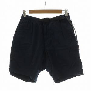 グラミチ GRAMICCI NN-SHORTS NNショートパンツ ハーフ ジッパーフライ ベルト M 紺 ネイビー 1245-NOJ /NQ メンズ