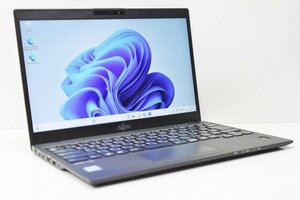 1円スタート ノートパソコン Windows11 ハイスペック 富士通 LIFEBOOK U939 第8世代 Core i7 メモリ16GB SSD256GB Windows10 カメラ 13.3