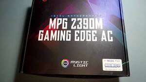 ★MPG Z390M GAMING EDGE AC★MicroATX LGA1151 Z390 DDR4★MSI★中古★