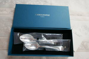 クリストフル　アルビ　コーヒースプーン　14cm silver plated albi after dinner tea spoon ペア　新品