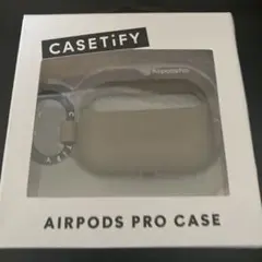 未使用に近いケースティファイ　AirPodspro  レザーケース