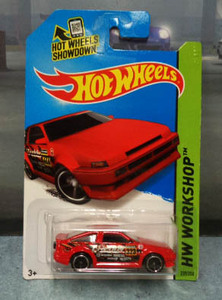 HotWheels TOYOTA AE-86 COROLLA GReddy　ホットウィール トヨタ エーイー ハチロク カローラ　　　///(074)