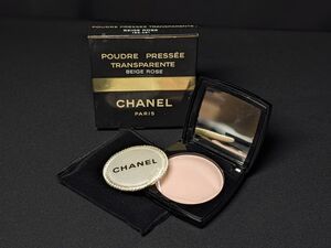 X445 CHANEL【シャネル POUDRE PRESSEE TRANSPARENTE BEIGE ROSE】/60